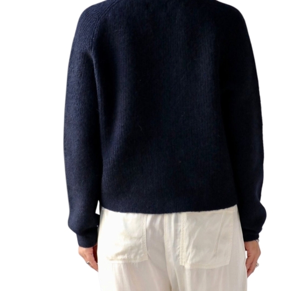 Ganni Alpaca Blend Button-Up Cardigan – Size Small (Oversized Fit) - Picture 3 of 14